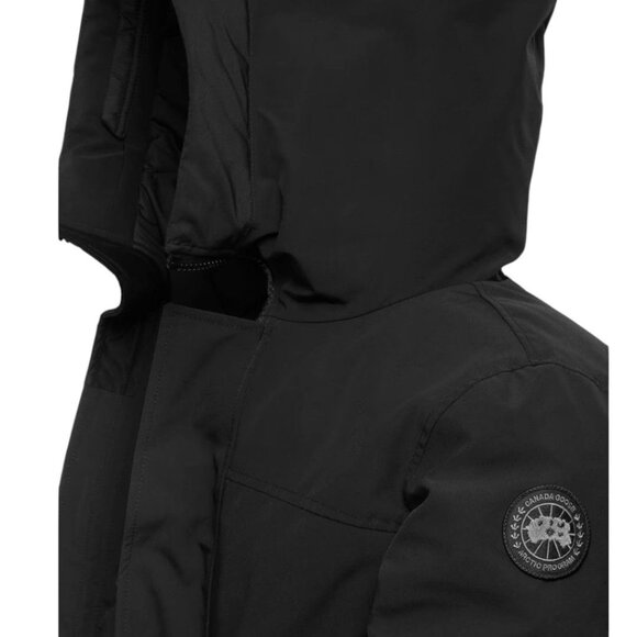 Canada Goose Langford Parka Black Label 2062MB Black Jacket Coat Men's XS New - Picture 4 of 16